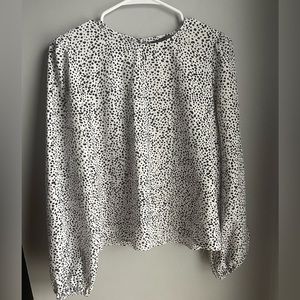 Dalmatian print top